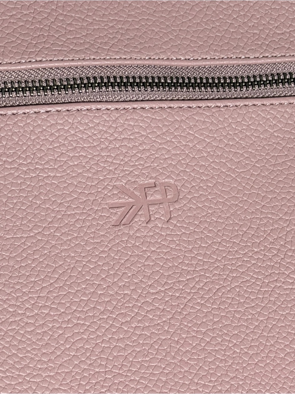 Freshly Picked Blush Pink Pebbled Leather Backpack - Picture 2 of 11